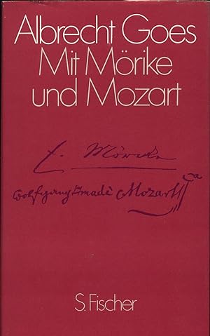 Bild des Verkufers fr Mit Mrike und Mozart Studien aus 50 Jahren zum Verkauf von avelibro OHG
