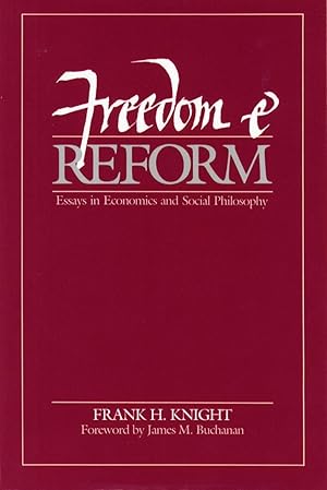 Bild des Verkufers fr Freedom and Reform: Essays in Economics and Social Philosophy zum Verkauf von moluna