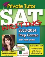 Seller image for Private Tutor - Your Complete SAT Writing Prep Course for sale by moluna