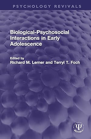 Imagen del vendedor de Biological-Psychosocial Interactions in Early Adolescence a la venta por moluna