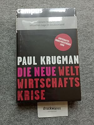 Bild des Verkufers fr Die neue Weltwirtschaftskrise. Mit einem Nachw. von Irwin L. Collier. zum Verkauf von Druckwaren Antiquariat