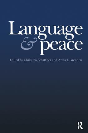 Seller image for Language & Peace for sale by moluna