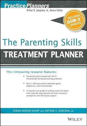 Bild des Verkufers fr The Parenting Skills Treatment Planner, with Dsm-5 Updates zum Verkauf von moluna