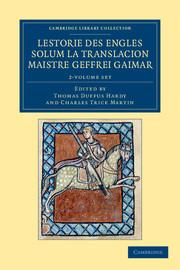 Imagen del vendedor de Lestorie Des Engles Solum La Translacion Maistre Geoffrei Gaimar 2 Volume Set a la venta por moluna