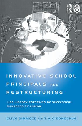 Bild des Verkufers fr Innovative School Principals and Restructuring zum Verkauf von moluna