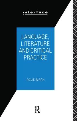 Seller image for Language, Literature and Critical Practice for sale by moluna