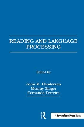 Seller image for Reading and Language Processing for sale by moluna