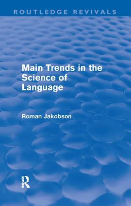 Imagen del vendedor de Main Trends in the Science of Language (Routledge Revivals) a la venta por moluna
