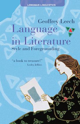 Imagen del vendedor de Leech, G: Language in Literature a la venta por moluna