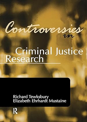 Seller image for Controversies in Criminal Justice Research for sale by moluna