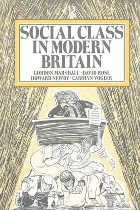 Seller image for Social Class in Modern Britain for sale by moluna