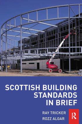 Imagen del vendedor de Scottish Building Standards in Brief a la venta por moluna