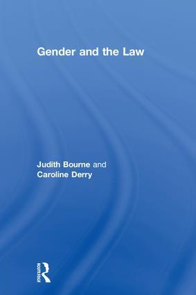 Bild des Verkufers fr Bourne, J: Gender and the Law zum Verkauf von moluna