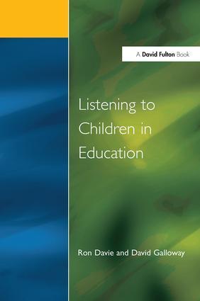 Seller image for Listening to Children in Educ for sale by moluna