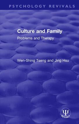 Seller image for Tseng, W: Culture and Family for sale by moluna