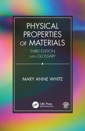 Image du vendeur pour White, M: Physical Properties of Materials, Third Edition mis en vente par moluna