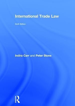 Immagine del venditore per Carr, I: International Trade Law venduto da moluna