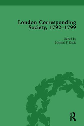 Seller image for The London Corresponding Society, 1792-1799 Vol 5 for sale by moluna