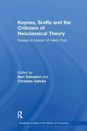 Seller image for Keynes, Sraffa and the Criticism of Neoclassical Theory for sale by moluna