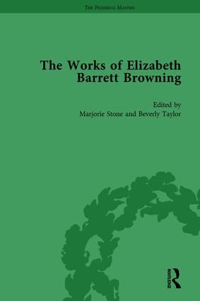 Imagen del vendedor de The Works of Elizabeth Barrett Browning Vol 1 a la venta por moluna