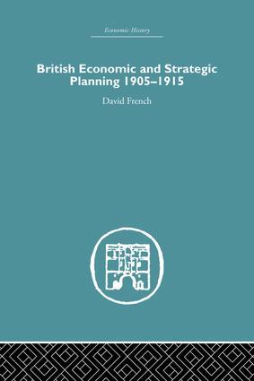 Imagen del vendedor de French, D: British Economic and Strategic Planning a la venta por moluna