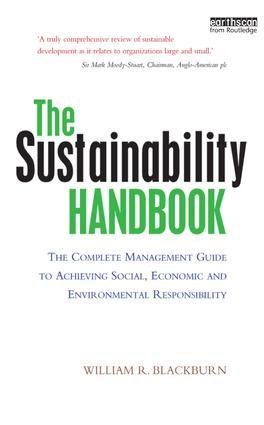 Seller image for Blackburn, W: The Sustainability Handbook for sale by moluna