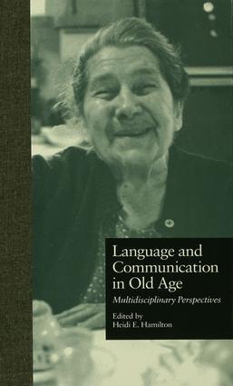 Seller image for Ehernberger, H: Language and Communication in Old Age for sale by moluna