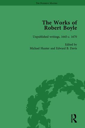 Seller image for The Works of Robert Boyle, Part II Vol 6 for sale by moluna