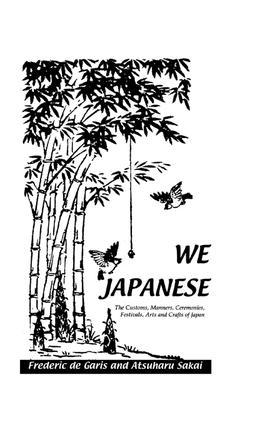 Image du vendeur pour de Garis, H: We Japanese mis en vente par moluna