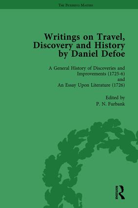 Image du vendeur pour Writings on Travel, Discovery and History by Daniel Defoe, Part I Vol 4 mis en vente par moluna