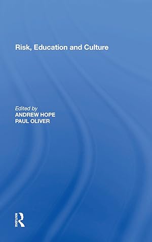 Seller image for Hope, A: Risk, Education and Culture for sale by moluna