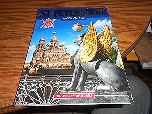 Seller image for St Petersburg and Its Environs, Treasures of Russia (Printed in Finland) for sale by ralph brandeal