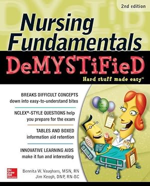 Bild des Verkufers fr Nursing Fundamentals Demystified, Second Edition zum Verkauf von moluna