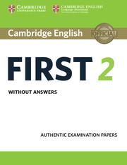 Immagine del venditore per Cambridge English First 2 Student\ s Book Without Answers: Authentic Examination Papers venduto da moluna