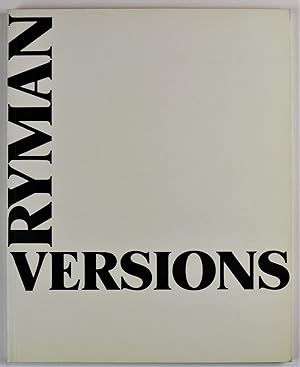 Imagen del vendedor de Robert Ryman Versions Hallen fur neue Kunst Schaffhausen 10.5.1992 - 31.10.1992 a la venta por Gotcha By The Books