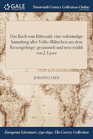 Bild des Verkufers fr Lyser, J: Buch Vom Rubezahl zum Verkauf von moluna