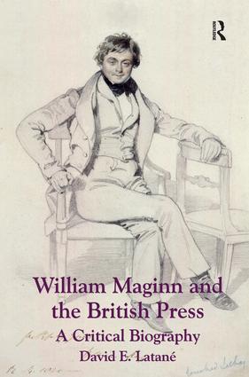 Seller image for Latane, D: William Maginn and the British Press for sale by moluna