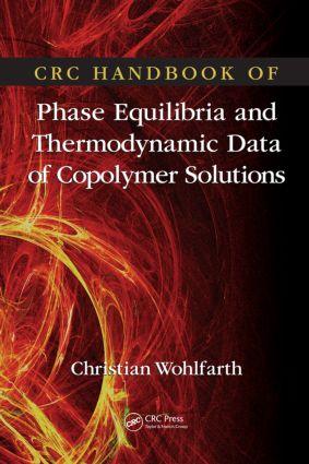 Image du vendeur pour Wohlfarth, C: CRC Handbook of Phase Equilibria and Thermodyn mis en vente par moluna