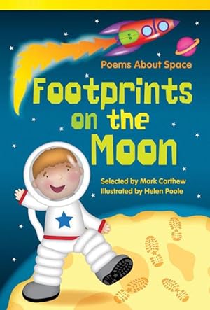 Bild des Verkufers fr Footprints on the Moon: Poems about Space zum Verkauf von moluna