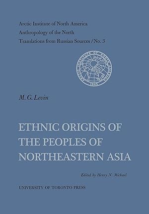 Bild des Verkufers fr Ethnic Origins of the Peoples of Northeastern Asia No. 3 zum Verkauf von moluna