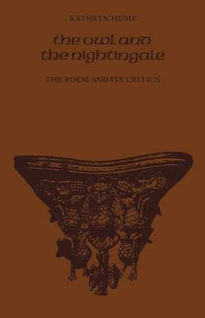 Bild des Verkufers fr The Owl and the Nightingale: The Poems and Its Critics zum Verkauf von moluna