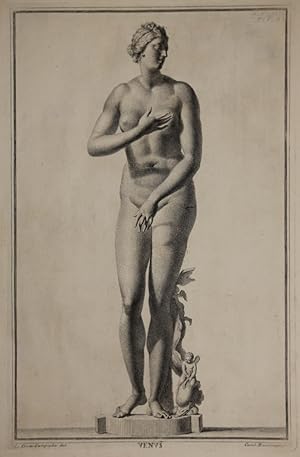 Immagine del venditore per Venus. Kupferstich von Carlo Gregori nach Campiglia. venduto da Antiquariat  Braun