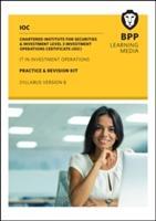Bild des Verkufers fr BPP Learning Media: IOC IT In Investment Operations Syllabus zum Verkauf von moluna