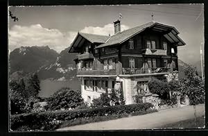 Ansichtskarte Krattigen bei Spiez, Hotel Bellevue-Bären