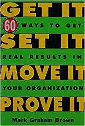 Seller image for Brown, M: Get It, Set It, Move It, Prove It for sale by moluna