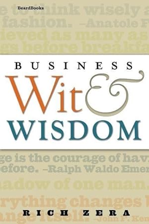 Immagine del venditore per Business Wit & Wisdom venduto da moluna