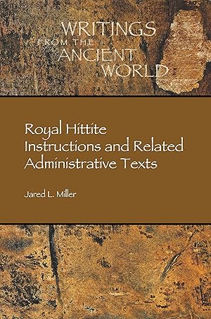 Bild des Verkufers fr Royal Hittite Instructions and Related Administrative Texts zum Verkauf von moluna