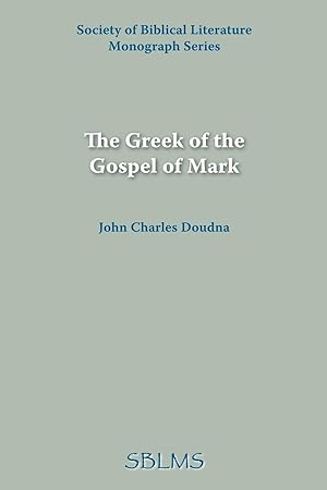 Bild des Verkufers fr The Greek of the Gospel of Mark zum Verkauf von moluna