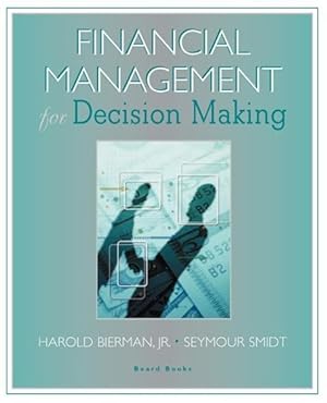 Seller image for Financial Management for Decision Making for sale by moluna