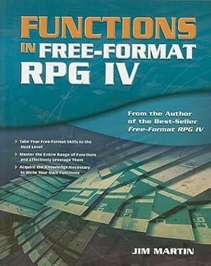 Bild des Verkufers fr Functions in Free-Format RPG IV zum Verkauf von moluna